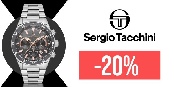 Намаление часовници Sergio Tacchini