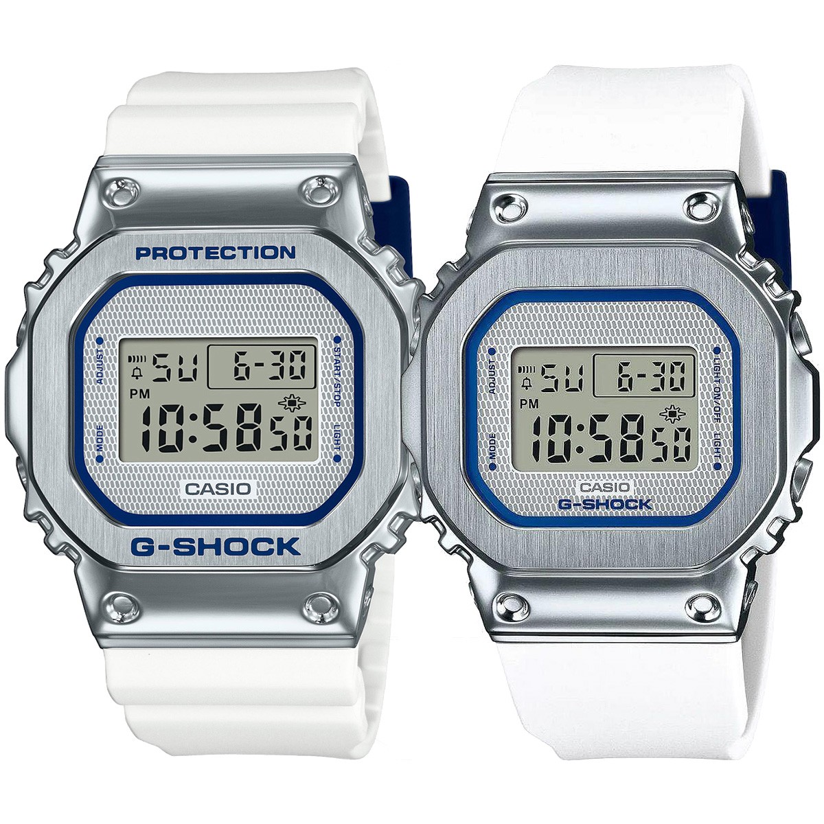 Комплект часовници за двойки Casio G-Shock GM-5600LC-7ER & GM-S5600LC-7ER