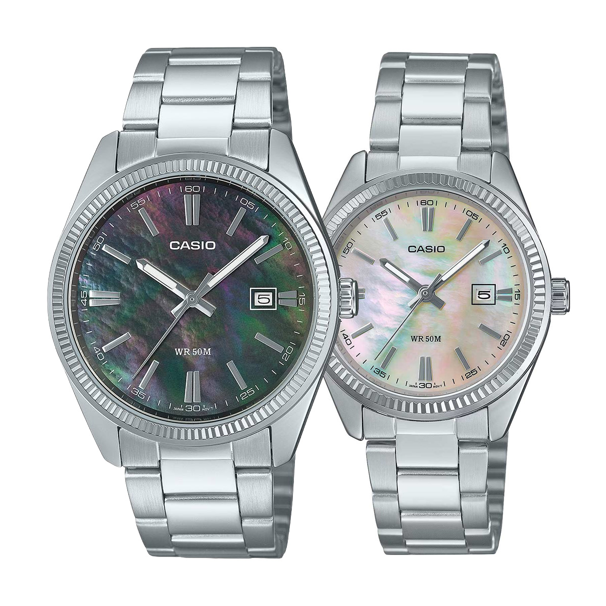 Комплект часовници за двойки Casio MTP-1302DS-1AVDF-LTP-1302DS-4AVDF Комплект часовници за двойки Casio MTP-1302DS-1AVDF-LTP-1302DS-4AVDF