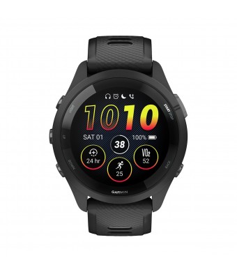 Смарт часовник Garmin Forerunner 265 Black/Powder Gray 010-02810-10