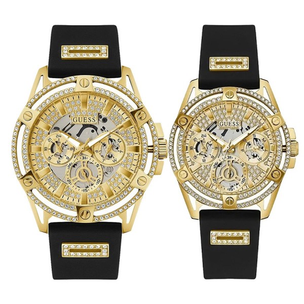 Комплект часовници за двойки Guess GW0537G2 & GW0536L3
