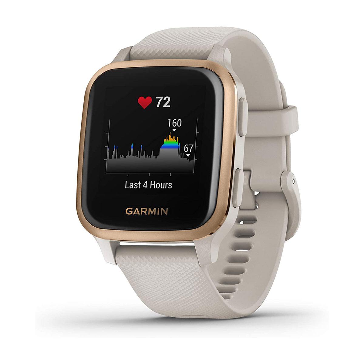 Часовник Garmin Venu Sq Music Light Sand/Rose Gold 010-02426-11