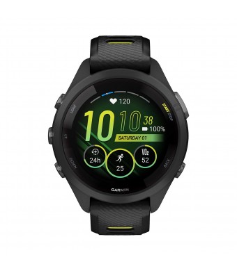 Смарт часовник Garmin Forerunner 265S Black/Amp Yellow 010-02810-13