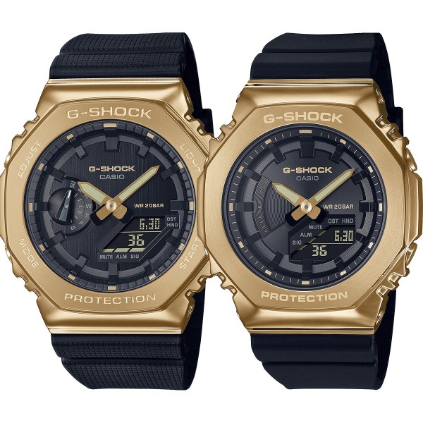 Комплект часовници за двойки Casio GM-2100G-1A9ER & GM-S2100GB-1AER