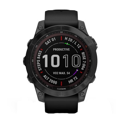 Часовник Garmin Fenix 7 Sapphire Solar Black DLC Titanium/Black 010-02540-35