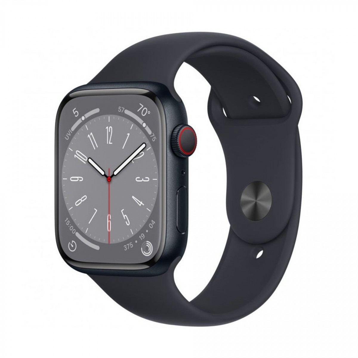 Смарт часовник Apple Watch Series 8 GPS + Cellular, 45 мм, MNK43BS/A