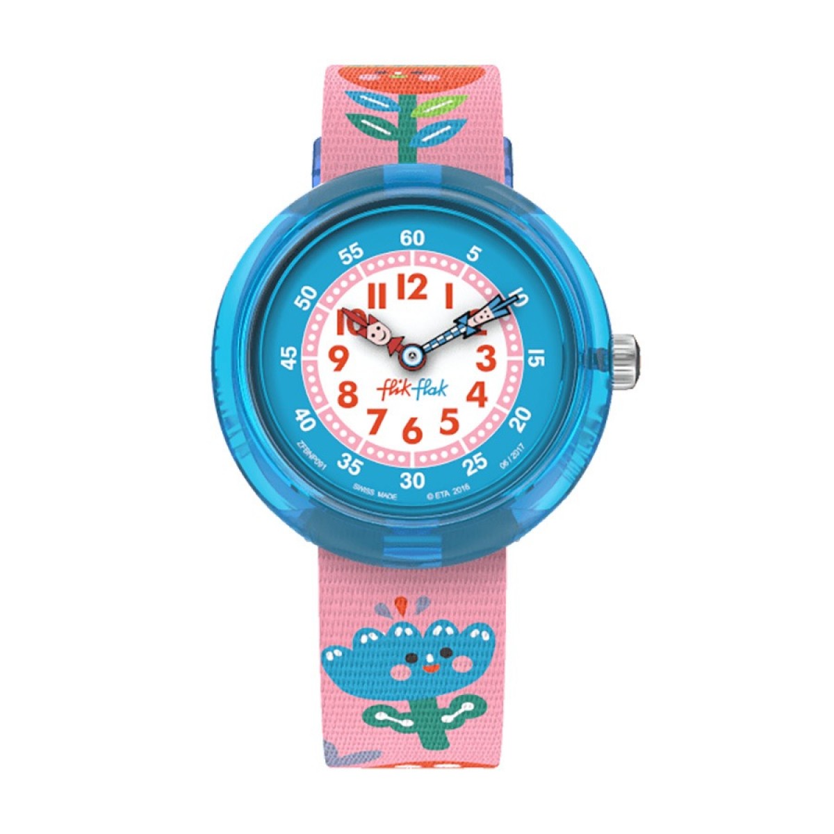 Детски часовник Flik Flak Once And Floral ZFBNP091C