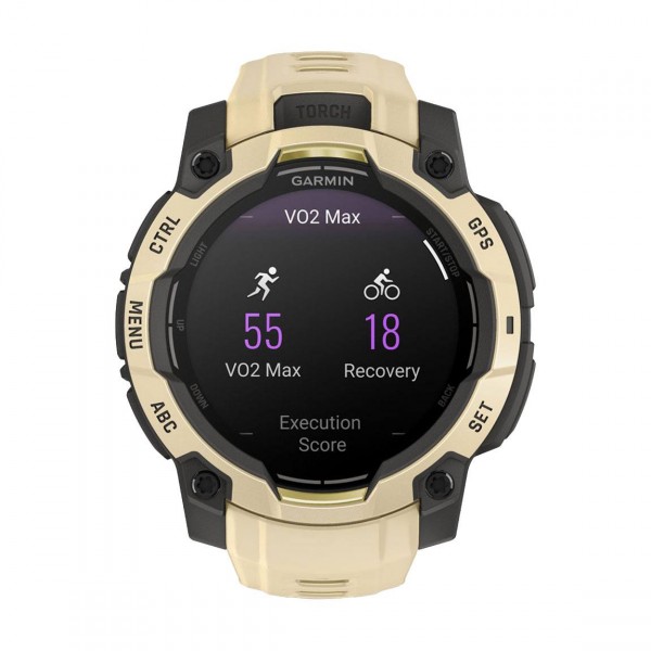 Смарт часовник Garmin Instinct 3 Amoled 45 мм Citrine 010-02936-02