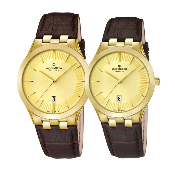 Комплект часовници за двойки Candino C4542/2-C4546/2