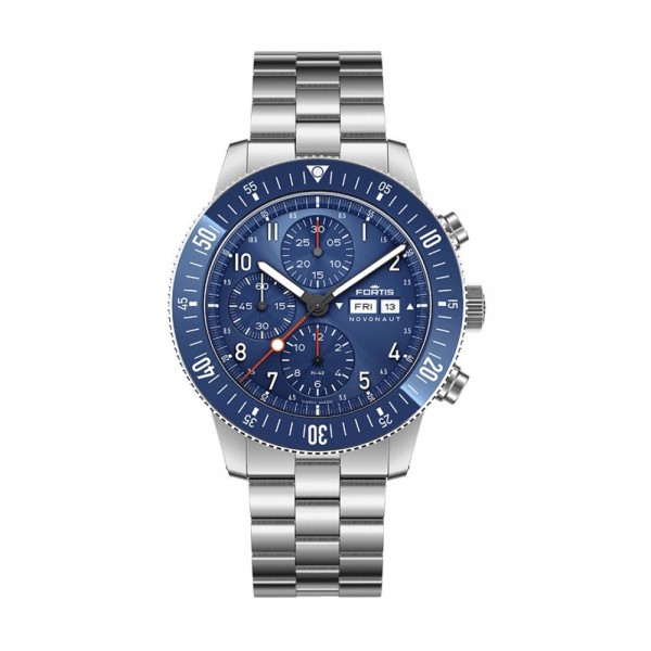 Часовник Fortis Novonaut N-42 Cobalt Blue Edition F2040012