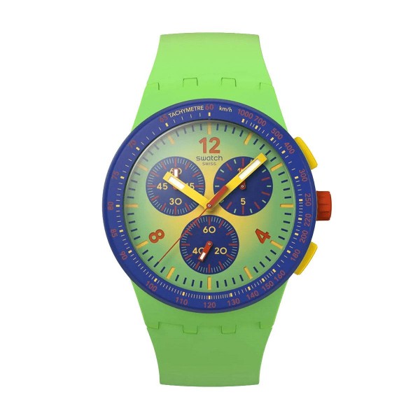 Часовник Swatch Flowing Freshly SUSG101