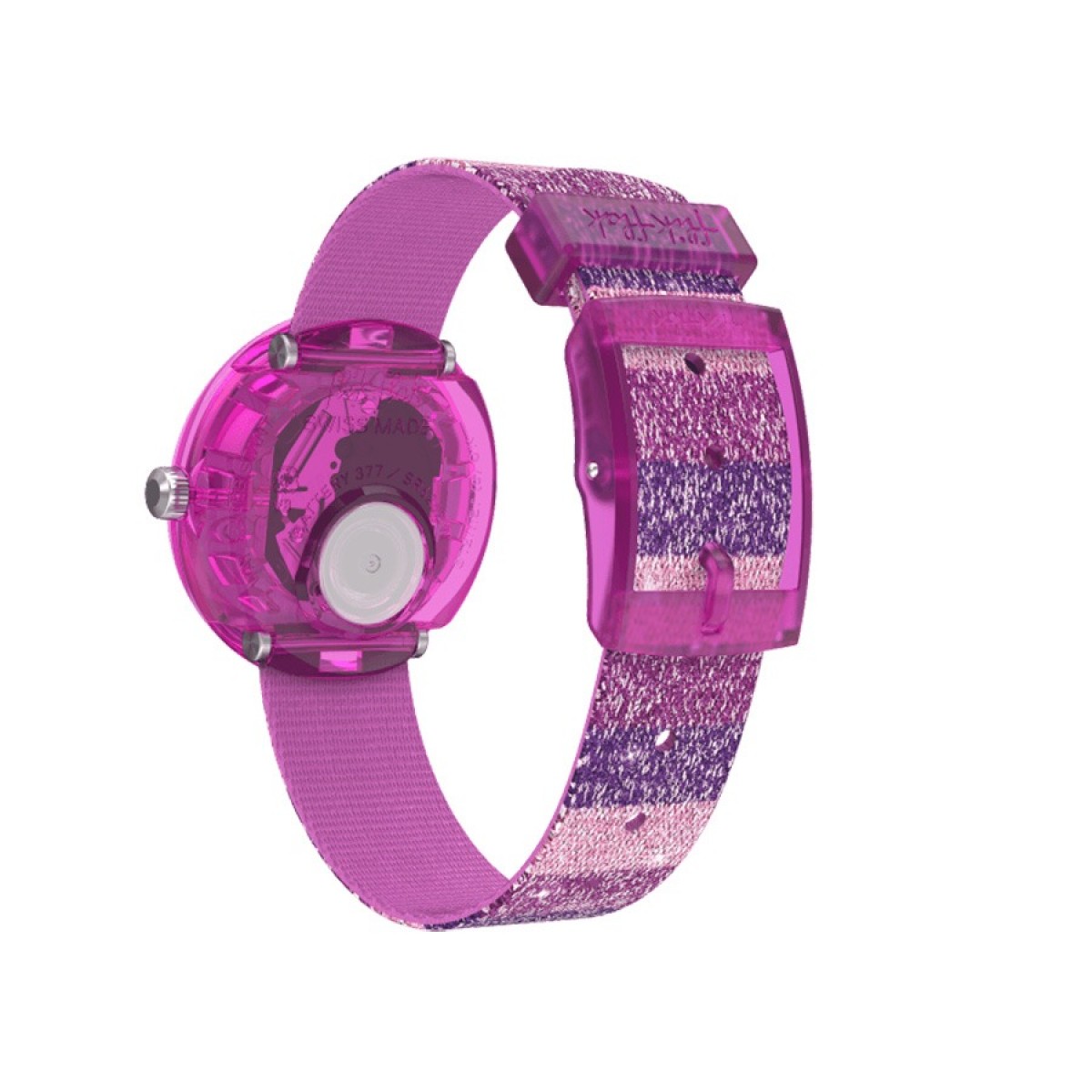 Детски часовник Flik Flak Stripy Glitter ZFPNP127 - Timer.bg