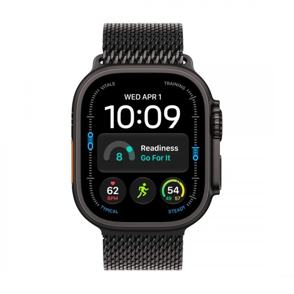 Смарт часовник Apple Watch Ultra 4 GPS + Cellular, 49 мм, Milanese Loop M, MJAV4QH/A