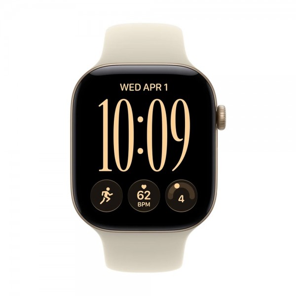 Смарт часовник Apple Watch Series 12 GPS, 46 мм, Sport Band M/L, MJEP4MP/A