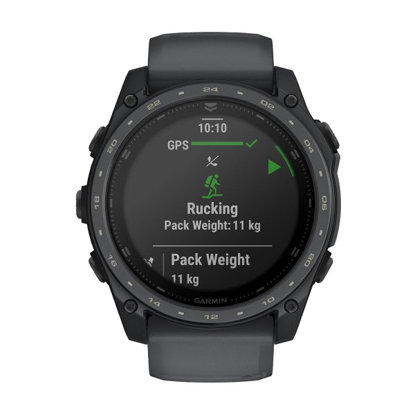 Смарт часовник Garmin Tactix 8 Amoled 51 мм Sapphire Applied Ballistics Ultralight Tactical Solver/Slate Grey Cerakote 010-04553-01