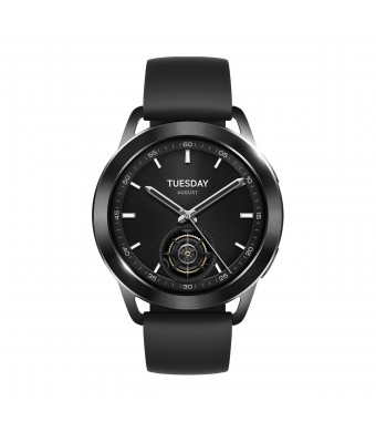 Смарт часовник Xiaomi Watch S3 Black BHR7874GL