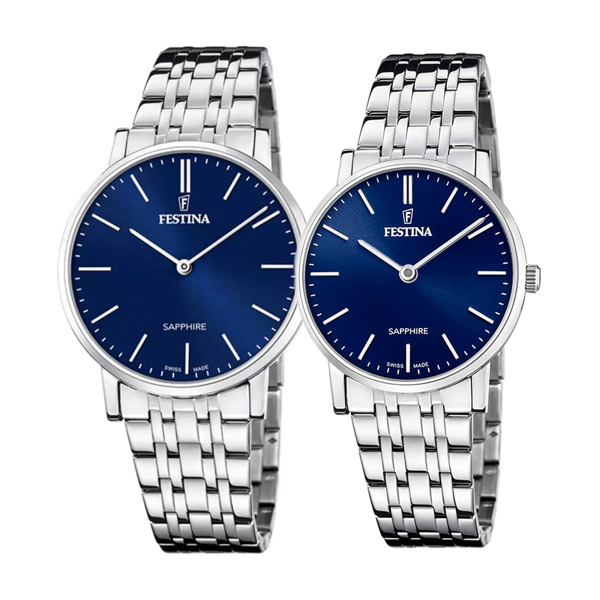 Комплект часовници за двойки Festina Swiss Made F20045/3-F20047/3