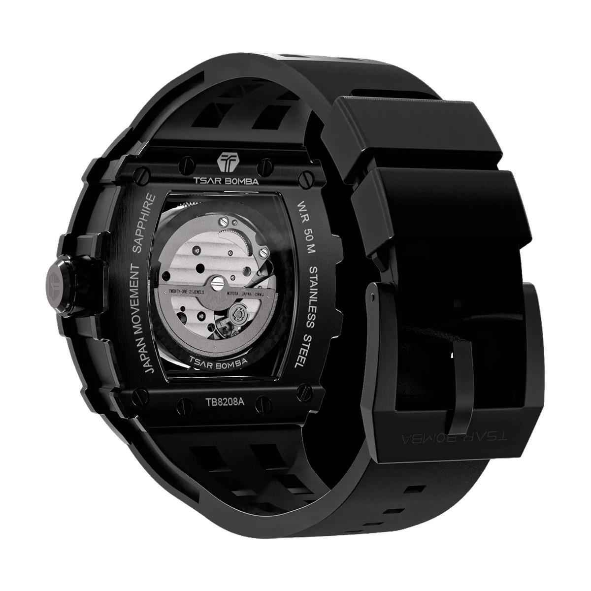 Часовник Tsar Bomba Black Emperor Automatic JYTB8208ABB Часовник Tsar Bomba Black Emperor Automatic JYTB8208ABB