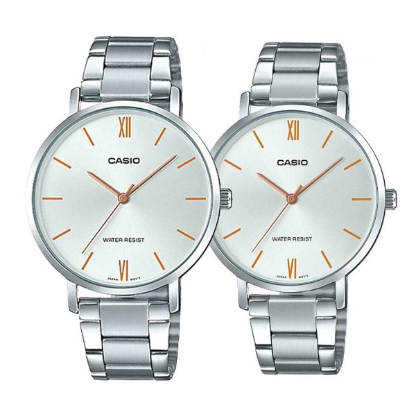 Комплект часовници за двойки Casio MTP-VT01D-7BU-LTP-VT01D-7BU