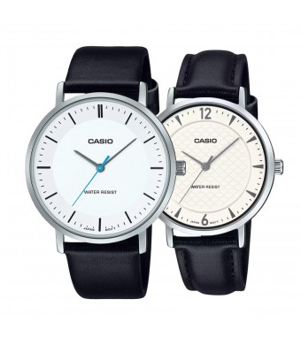 Комплект часовници за двойки Casio MTP-VT04L-7EDF-LTP-VT04L-7A2DF