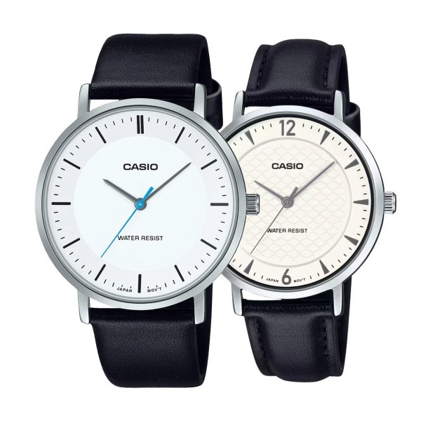 Комплект часовници за двойки Casio MTP-VT04L-7EDF-LTP-VT04L-7A2DF
