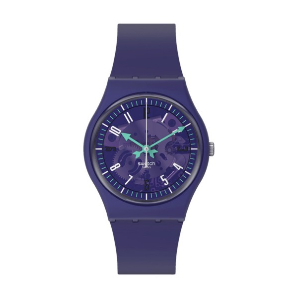 Часовник Swatch Photonic Purple SO28V102