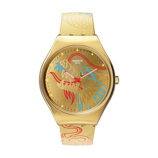 Часовник Swatch Dragon In Gold SYXZ104