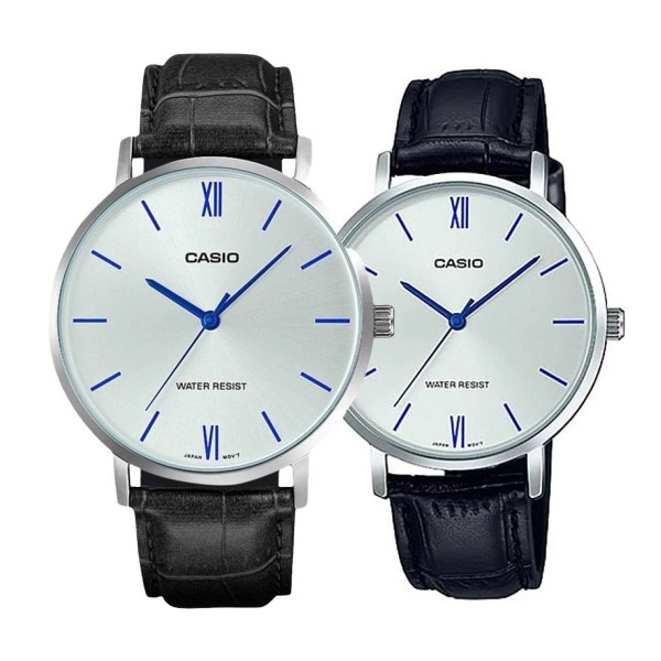 Комплект часовници за двойки Casio MTP-VT01L-7B1UDF-LTP-VT01L-7B1UDF