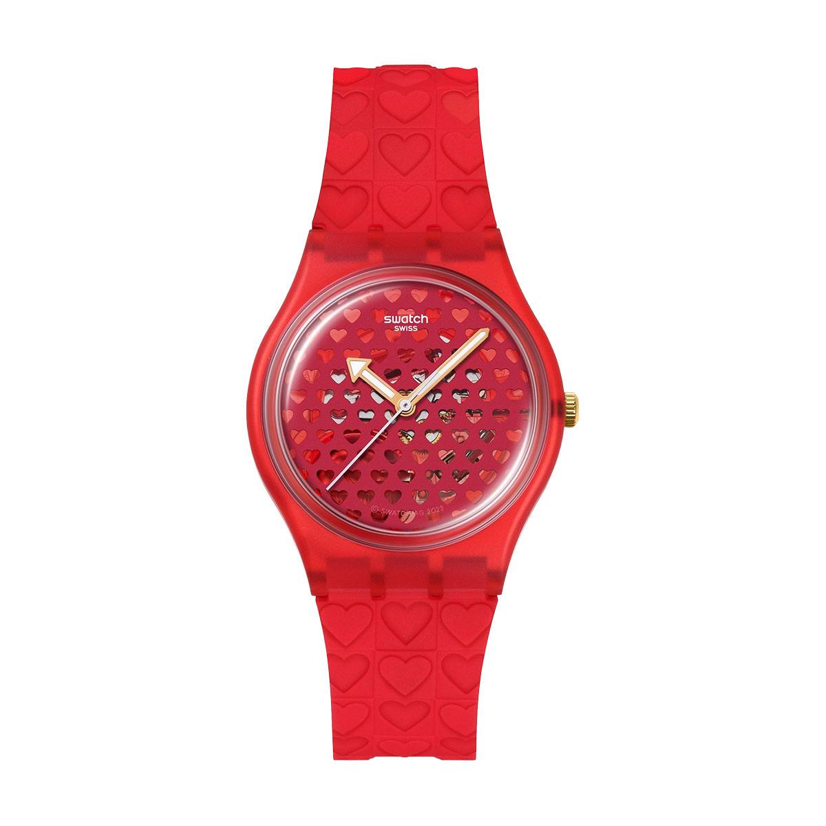 Часовник Swatch Love In Scarlet SO28Z122 Часовник Swatch Love In Scarlet SO28Z122