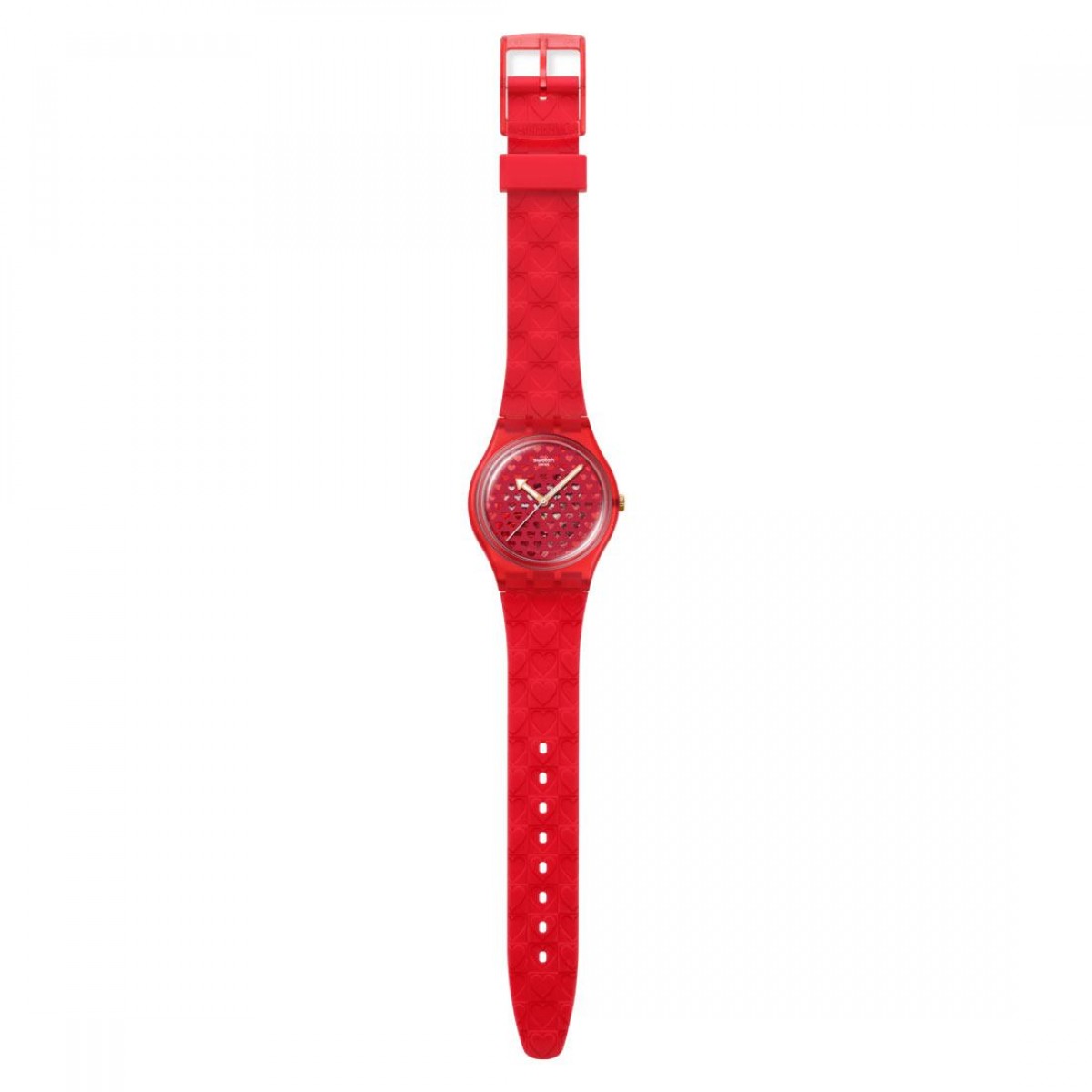 Часовник Swatch Love In Scarlet SO28Z122 Часовник Swatch Love In Scarlet SO28Z122