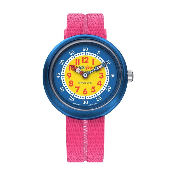 Детски часовник Flik Flak Retro Pink ZFBNP190