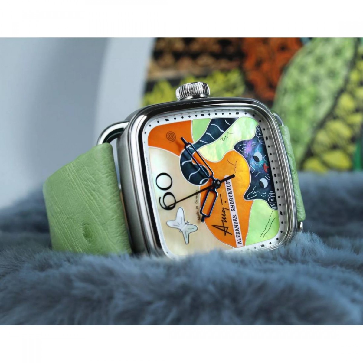 Часовник Alexander Shorokhoff Black Cat Limited Edition AS.APV-BCH