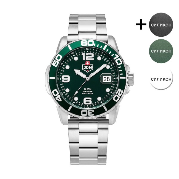 Часовник JDM Military Sapphire Mike Plus JDM-WG029-01
