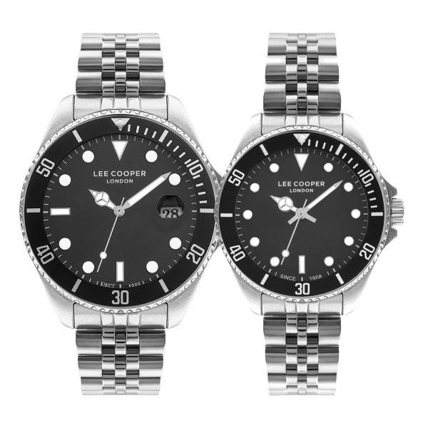 Комплект часовници за двойки Lee Cooper LC07594.350 & LC07593.350