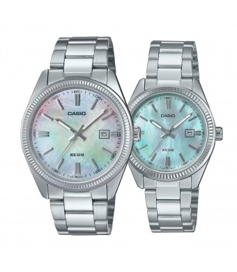 Комплект часовници за двойки Casio MTP-1302DS-7AVDF-LTP-1302DS-2AVDF