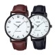 Комплект часовници за двойки Casio MTP-VT03BL-7BDF-LTP-VT03BL-7BDF