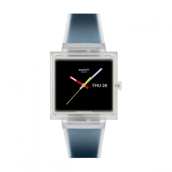 Часовник Swatch What If... See Thru Black? SO38K700