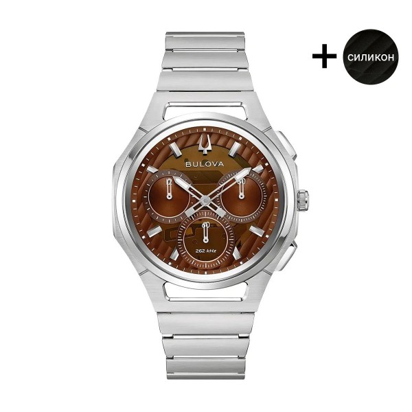 Часовник Bulova Curv 96K117