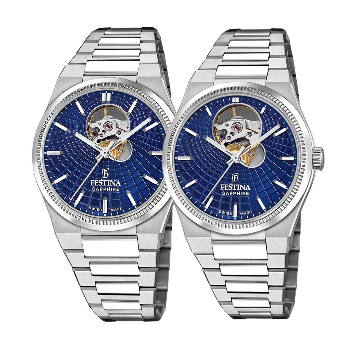 Комплект часовници за двойки Festina Swiss Made F20053/2-F20054/5