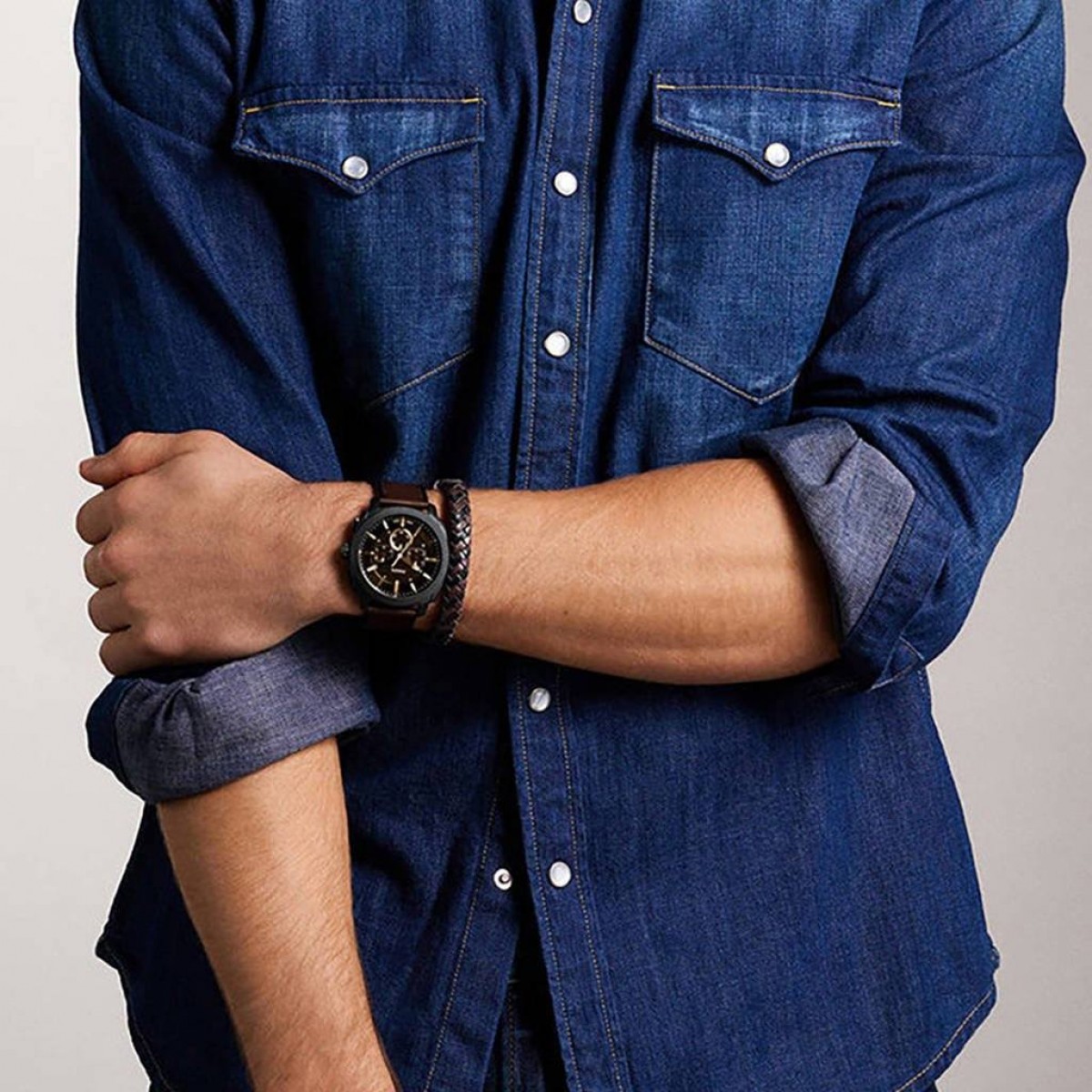 Часовник Fossil Machine FS6102SET