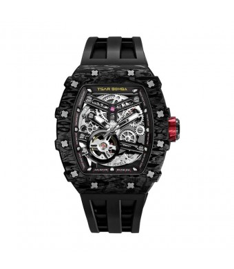 Часовник Tsar Bomba Carbon Fiber Automatic JYTB8208CFB