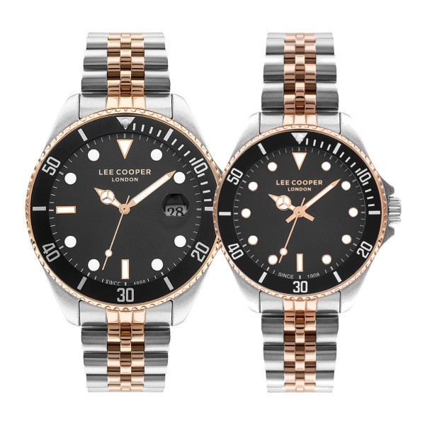 Комплект часовници за двойки Lee Cooper LC07594.560 & LC07593.560