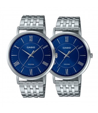 Комплект часовници за двойки Casio MTP-B110D-2AVDF-LTP-B110D-2AVDF