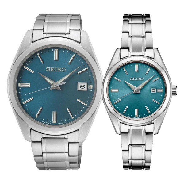 Комплект часовници за двойки Seiko SUR525P1 & SUR531P1