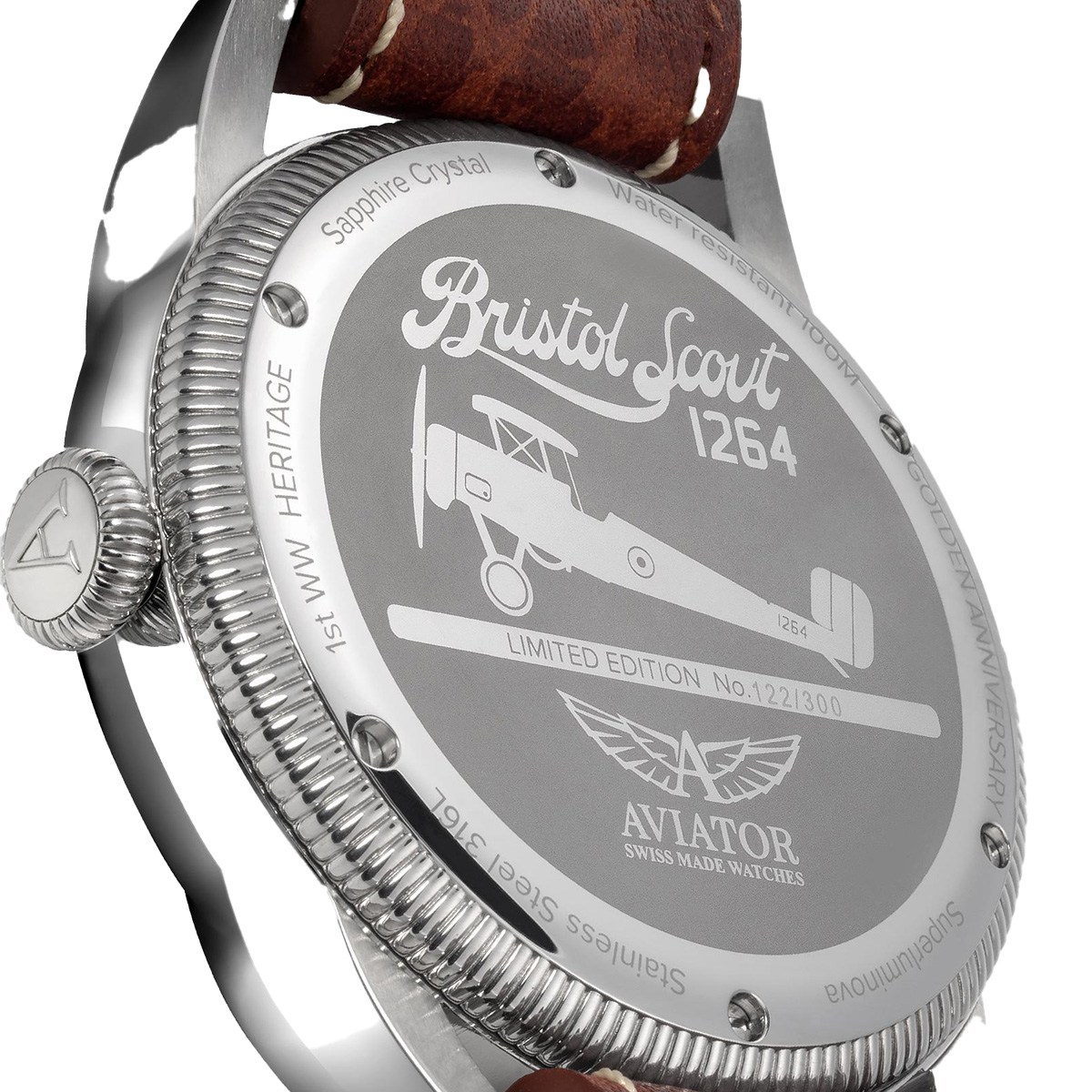 Часовник Aviator Bristol Scout V.3.18.0.160.4 Часовник Aviator Bristol Scout V.3.18.0.160.4
