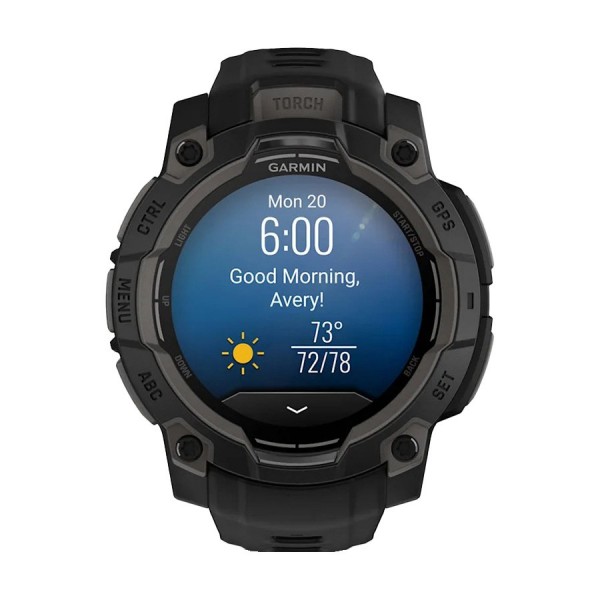Смарт часовник Garmin Instinct 3 Amoled Black 010-02936-00