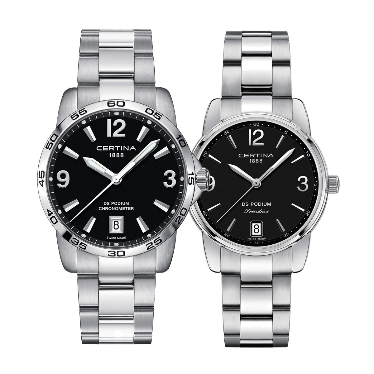 Комплект часовници за двойки Certina DS Podium C034.451.11.057.00-C034.210.11.057.00
