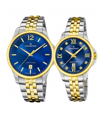 Комплект часовници за двойки Candino C4763/2-C4767/3