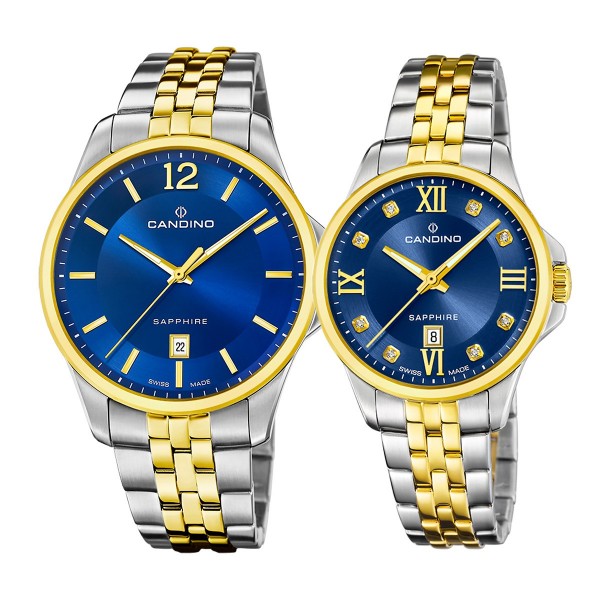 Комплект часовници за двойки Candino C4763/2-C4767/3