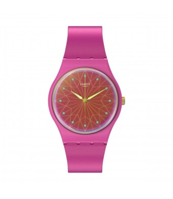 Часовник Swatch Fantastic Fuchsia SO28P110